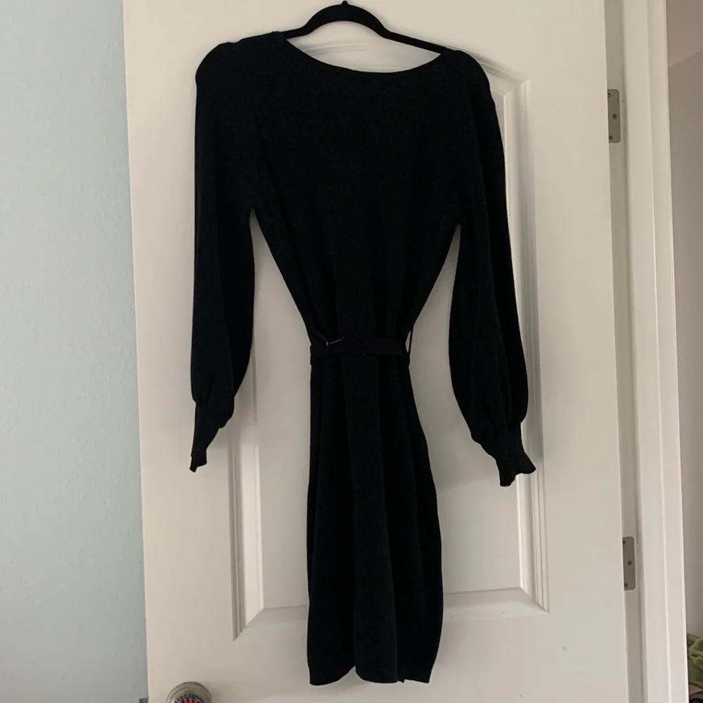 Sam Edelman Balloon Long Sleeve Sweater Dress - Size XS